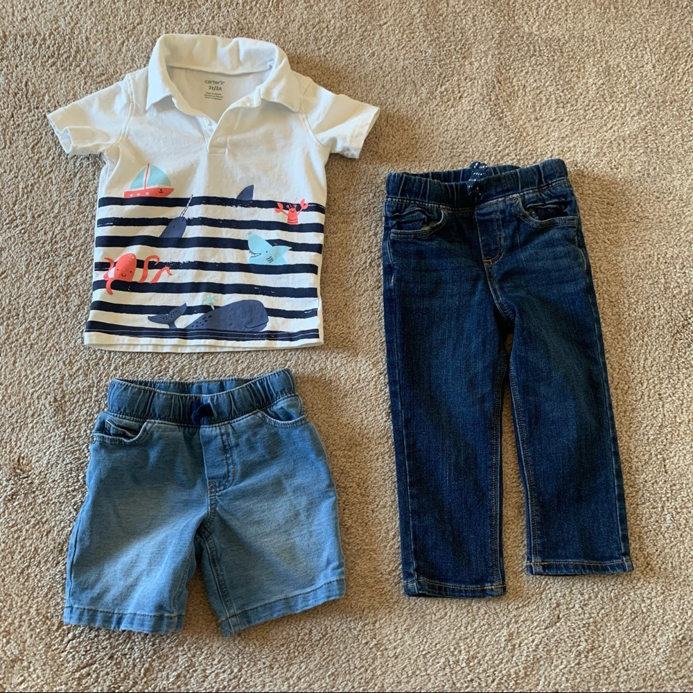 Boy 2T outfit bundle
